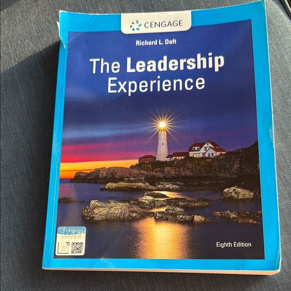Cengage The Leadership Experience Book